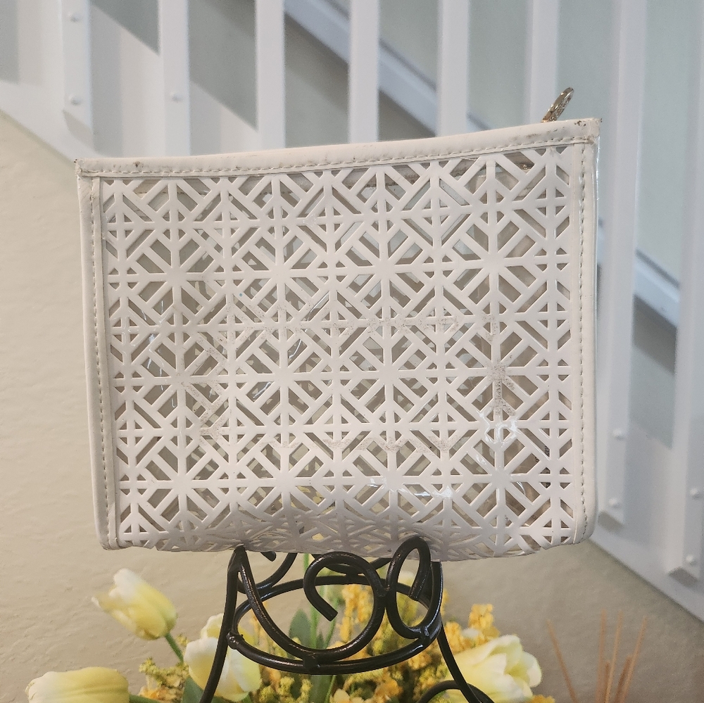 Tory Burch white pouch